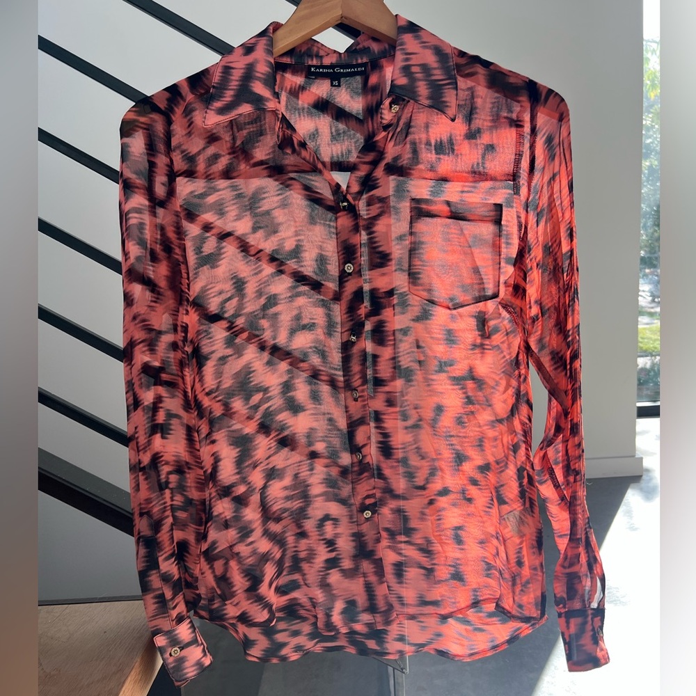 Gorgeous blouse gorgeous print
